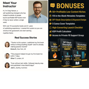 Zero-Write KDP Profit System Review 2025 + $470 Bonus Bundle